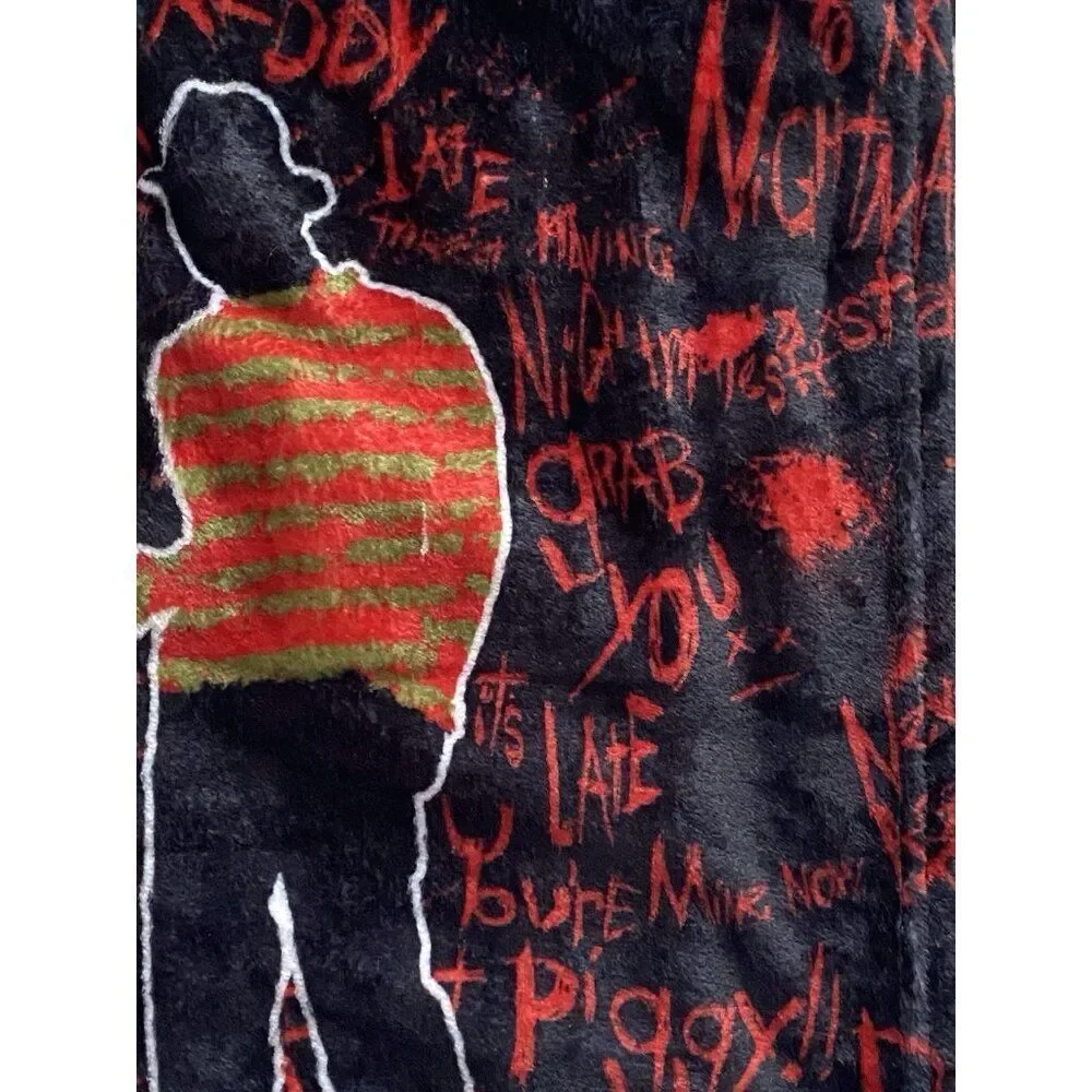 Nightmare on Elm Street Freddy Krueger Silk Touch Throw Blanket 50 X‎ 70” NEW